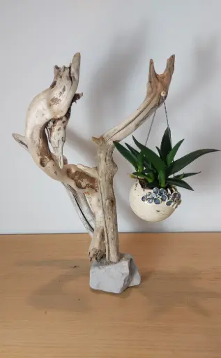 Grès et bois d'eau